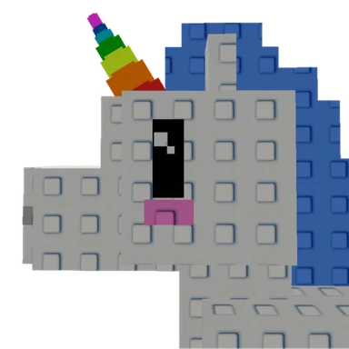 Rainbow Big Unicorn - Grow A Garden 2 pet